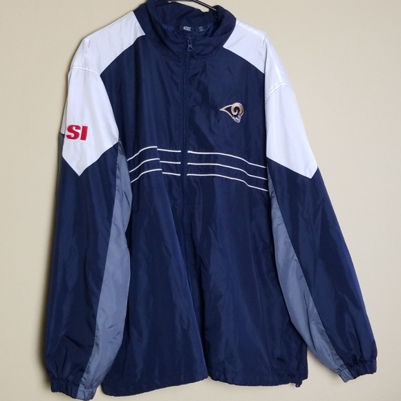 rams windbreaker jacket
